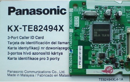 PANASONIC IDENTIFICADOR DE LLAMADAS 3 CANALES